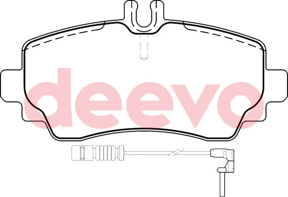 Brake Pad Set, disc brake (BP50660)