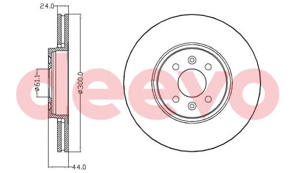 Brake Disc (BD17260)