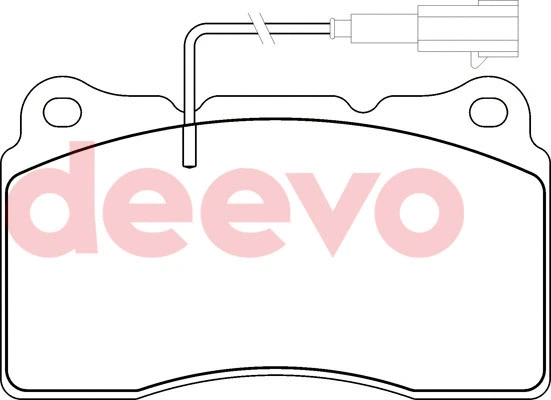 Brake Pad Set, disc brake (BP76400)