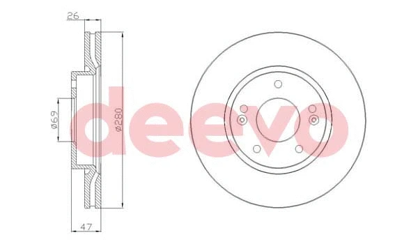 Brake Disc (BD20420)