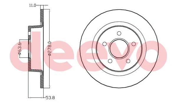 Brake Disc (BD16120)
