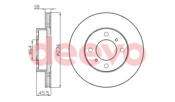 Brake Disc (BD30740)