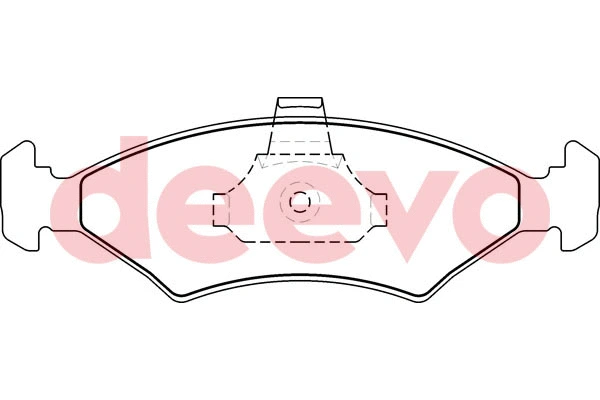 Brake Pad Set, disc brake (BP57400)