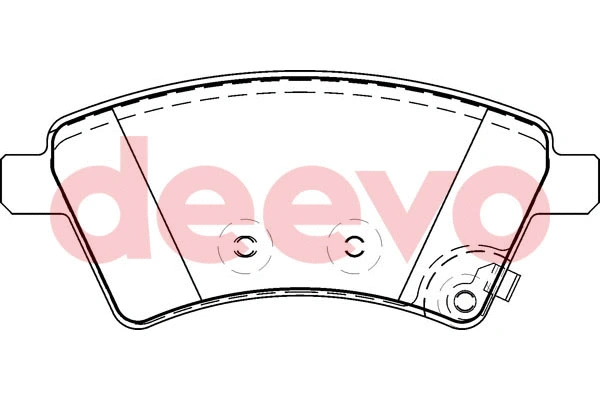 Brake Pad Set, disc brake (BP51460)