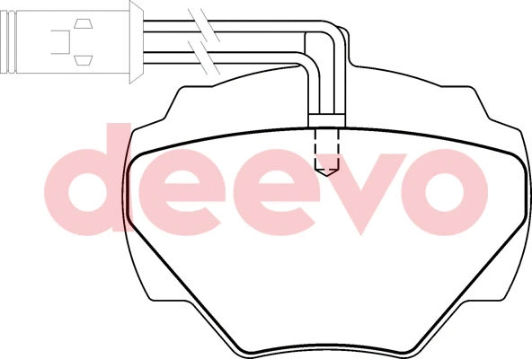 Brake Pad Set, disc brake (BP60540)