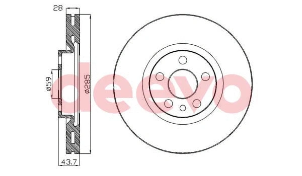 Brake Disc (BD15220)