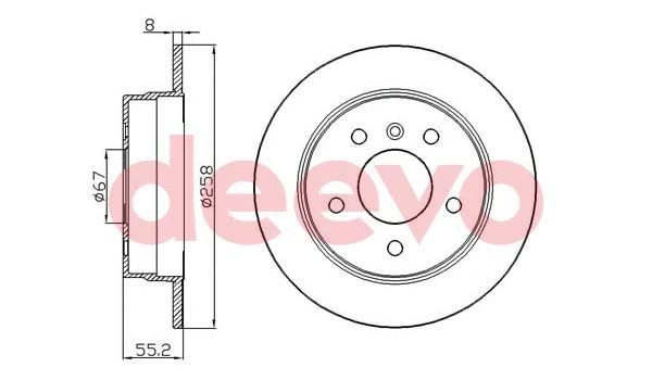 Brake Disc (BD12180)
