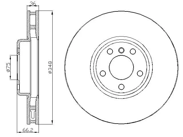 Brake Disc (BD36840)