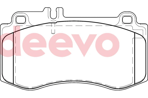 Brake Pad Set, disc brake (BP80600)