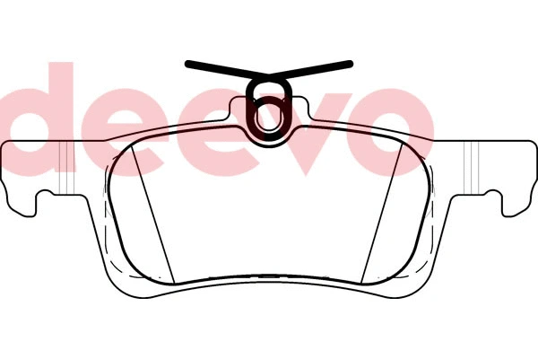 Brake Pad Set, disc brake (BP84240)
