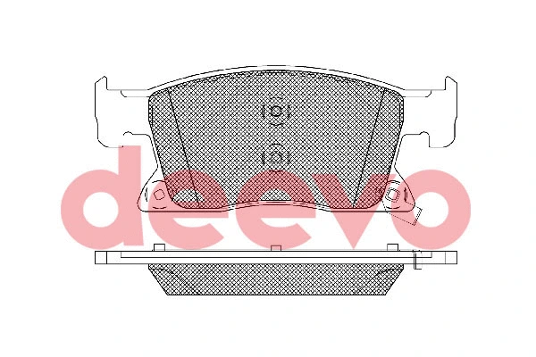 Brake Pad Set, disc brake (BP86920)