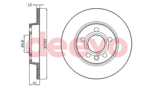 Brake Disc (BD34000)
