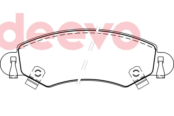 Brake Pad Set, disc brake (BP75740)