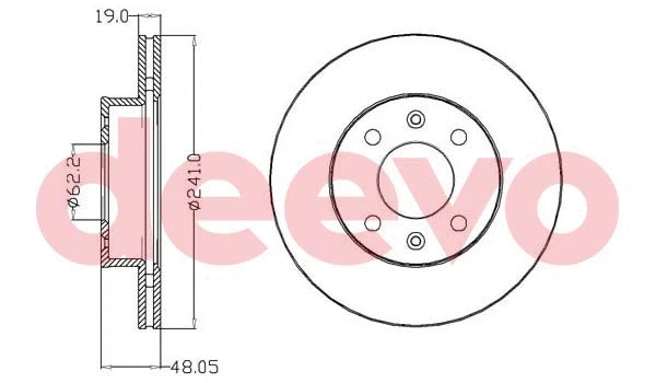 Brake Disc (BD18440)