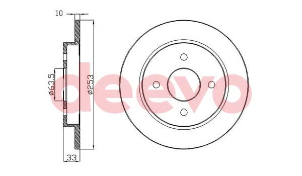 Brake Disc (BD25560)