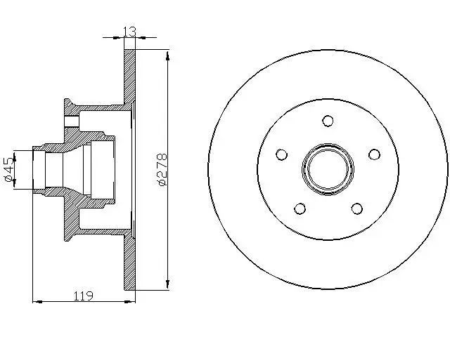 Brake Disc (BD24700)
