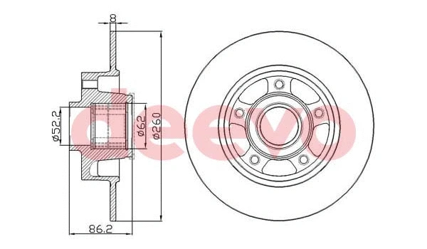 Brake Disc (BD24640)