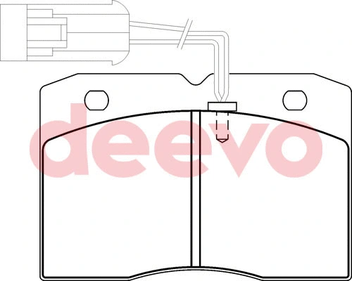 Brake Pad Set, disc brake (BP59040)