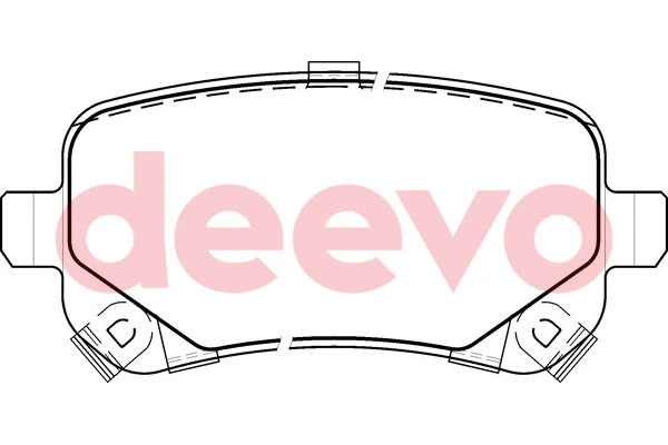 Brake Pad Set, disc brake (BP59740)