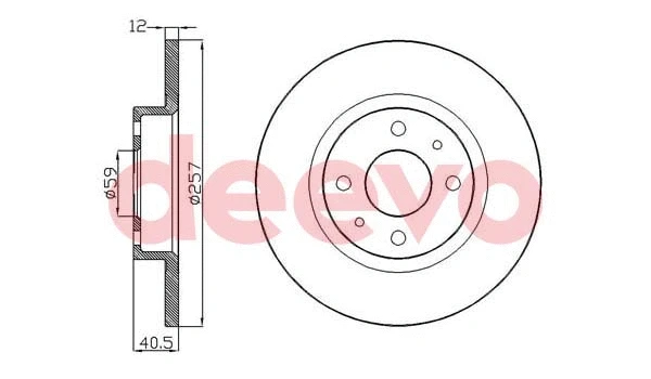 Brake Disc (BD14820)