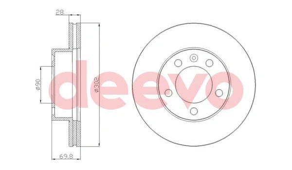 Brake Disc (BD24460)