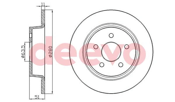 Brake Disc (BD24800)