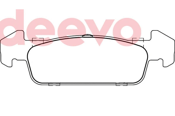 Brake Pad Set, disc brake (BP83380)