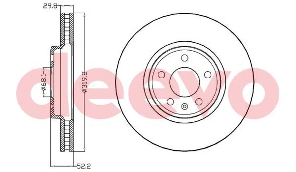 Brake Disc (BD20540)