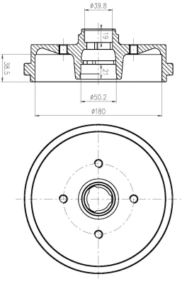 Brake Disc (BT80820)