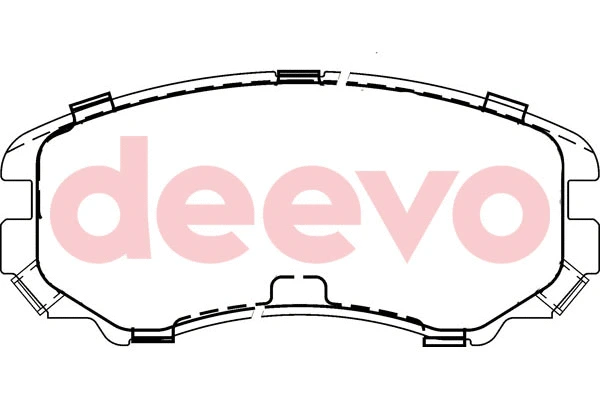 Brake Pad Set, disc brake (BP54680)
