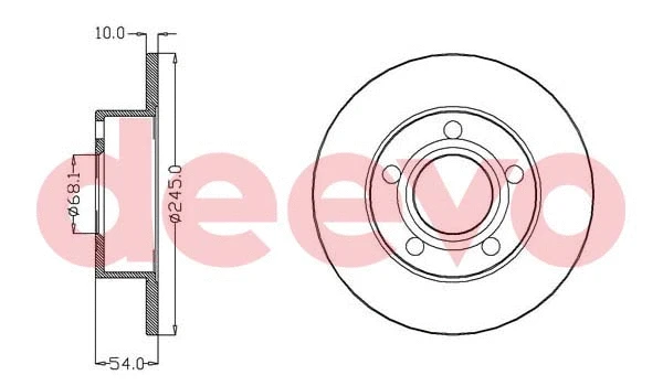Brake Disc (BD33700)