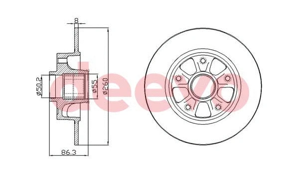Brake Disc (BD24580)