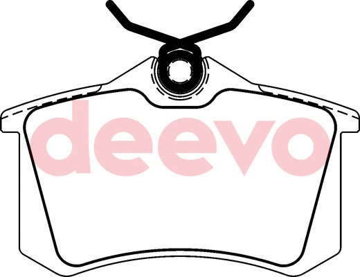 Brake Pad Set, disc brake (BP50700)