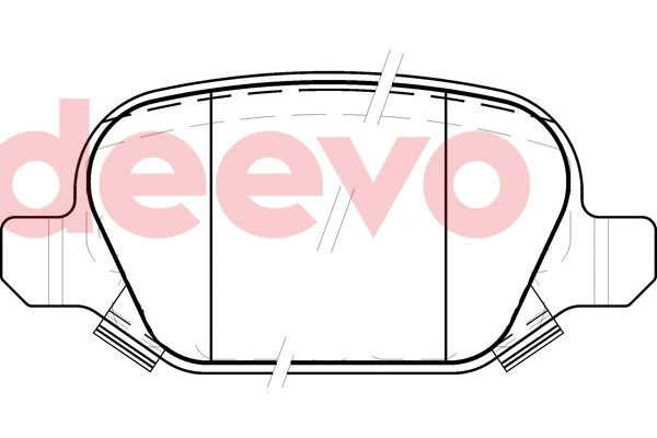 Brake Pad Set, disc brake (BP83500)
