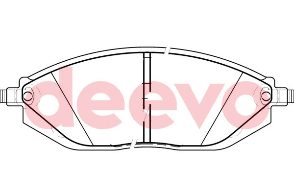 Brake Pad Set, disc brake (BP54080)