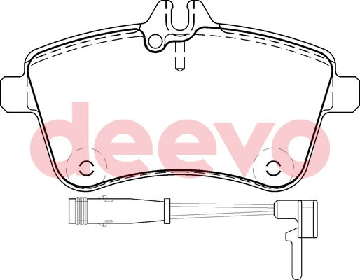 Brake Pad Set, disc brake (BP51120)