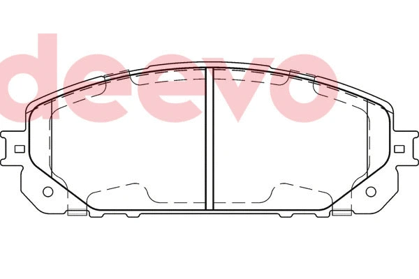Brake Pad Set, disc brake (BP84300)
