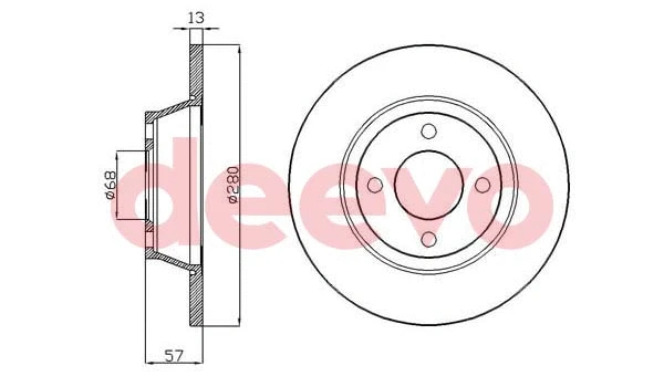 Brake Disc (BD28860)