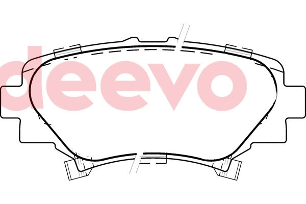Brake Pad Set, disc brake (BP84140)