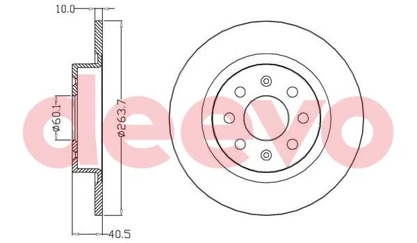 Brake Disc (BD20040)