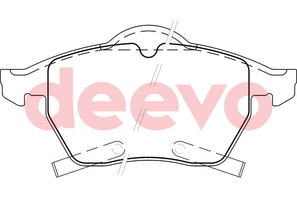 Brake Pad Set, disc brake (BP57100)