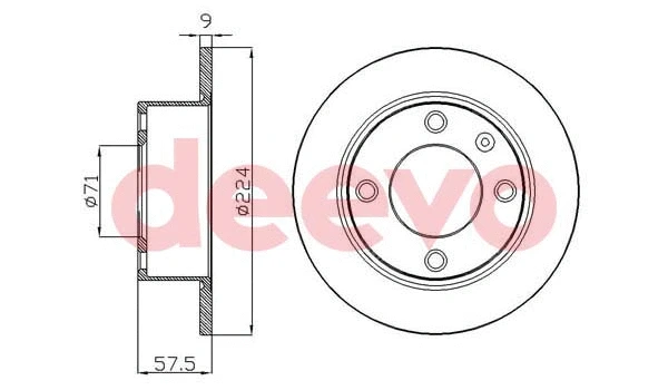 Brake Disc (BD28620)