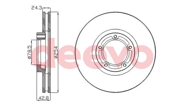 Brake Disc (BD26780)