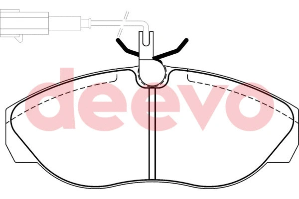 Brake Pad Set, disc brake (BP53840)