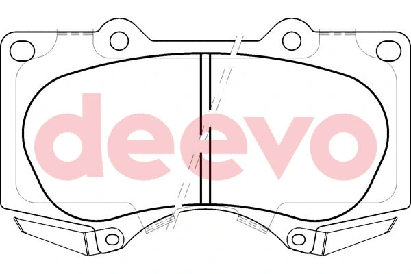 Brake Pad Set, disc brake (BP57240)