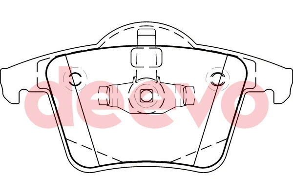 Brake Pad Set, disc brake (BP60360)
