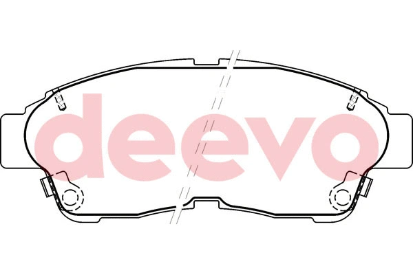 Brake Pad Set, disc brake (BP54220)