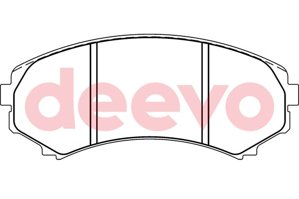 Brake Pad Set, disc brake (BP55520)