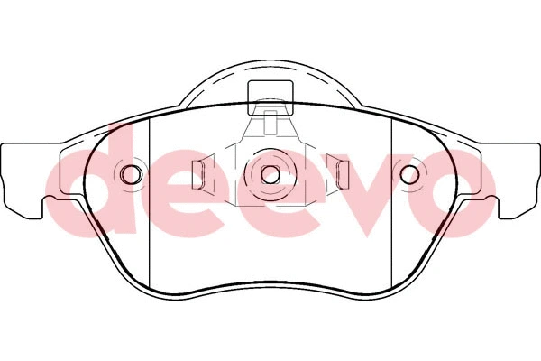 Brake Pad Set, disc brake (BP51560)