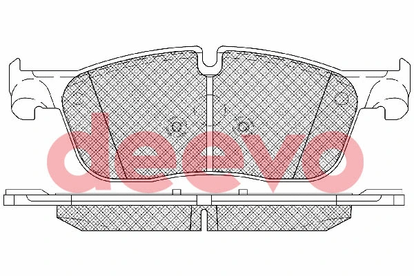 Brake Pad Set, disc brake (BP86780)